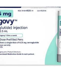 Wegovy 0.25mg (Semaglutide) sales